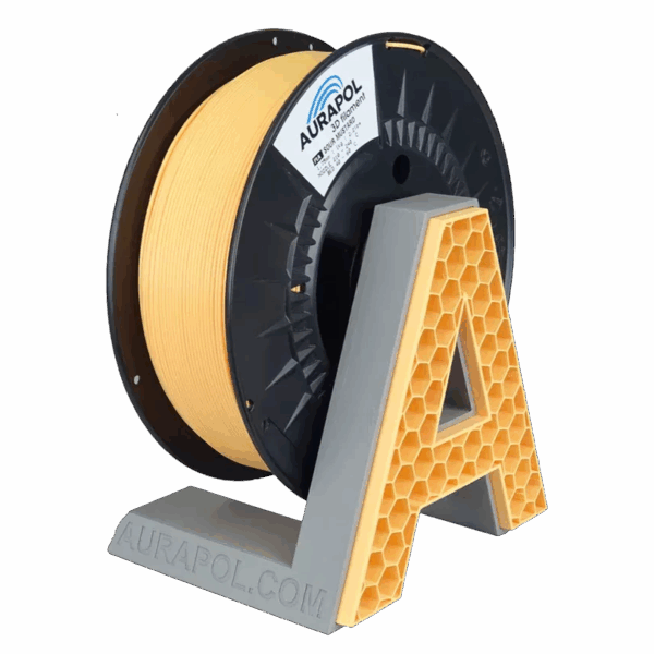 Aurapol PLA Sour Mustard – żółty filament PANTONE® 149C