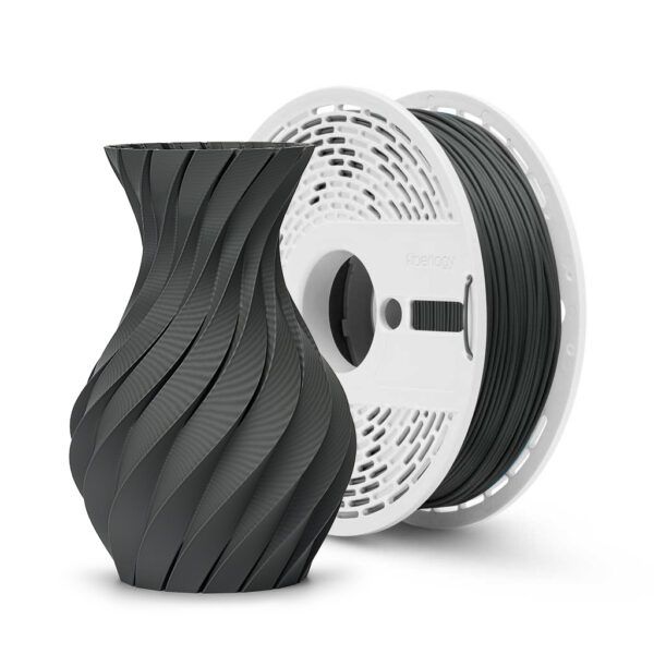 Filament Fiberlogy Matte PLA szary ciemny, szpula filamentu, mat