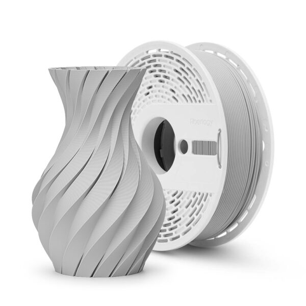 Filament Fiberlogy Matte PLA szary na szpuli, matowe wykończenie