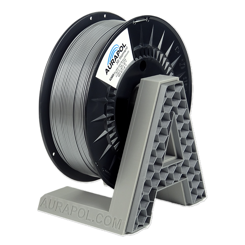 Filament AuraPol PET-G Silver
