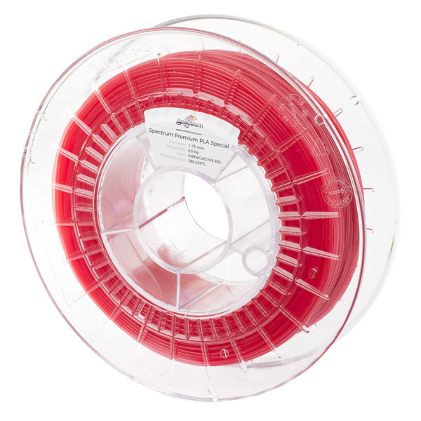Filament Spectrum PLA Thermoactive Red 0,5kg
