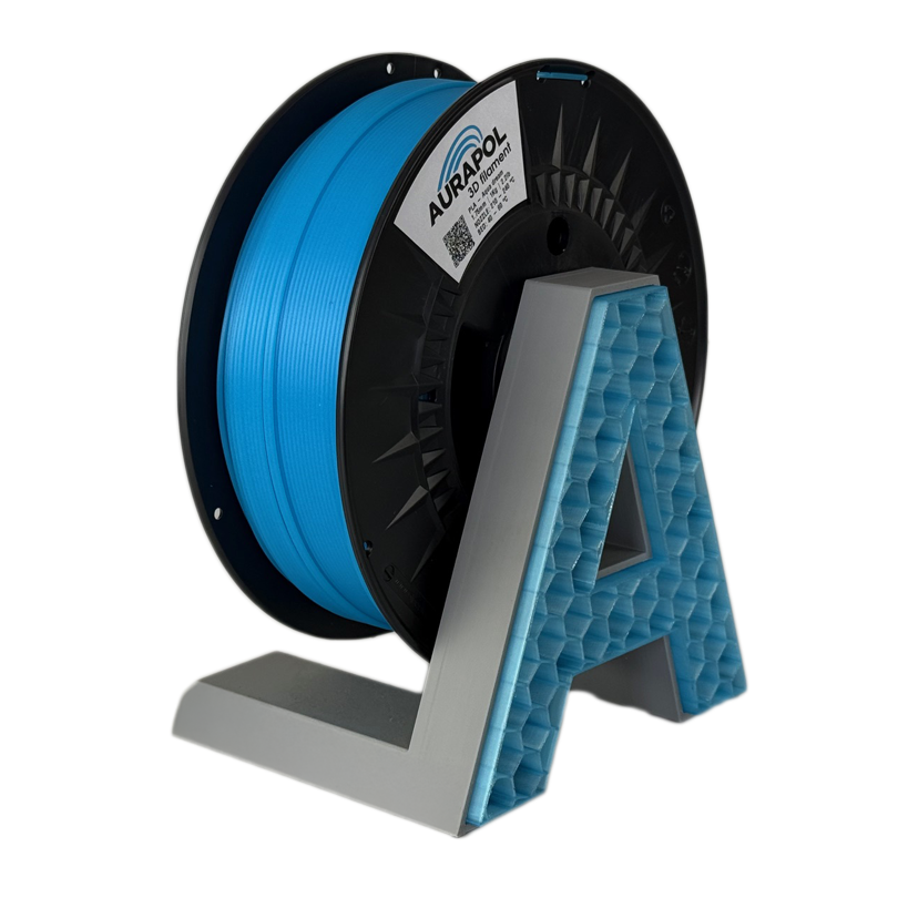 Aurapol PLA Semi-Transparent Aqua Dream