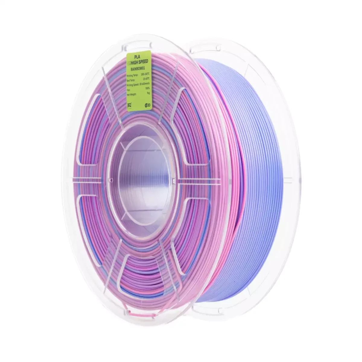 Filament BigTreeTech PLA High Speed Rainbow BTT x X3D