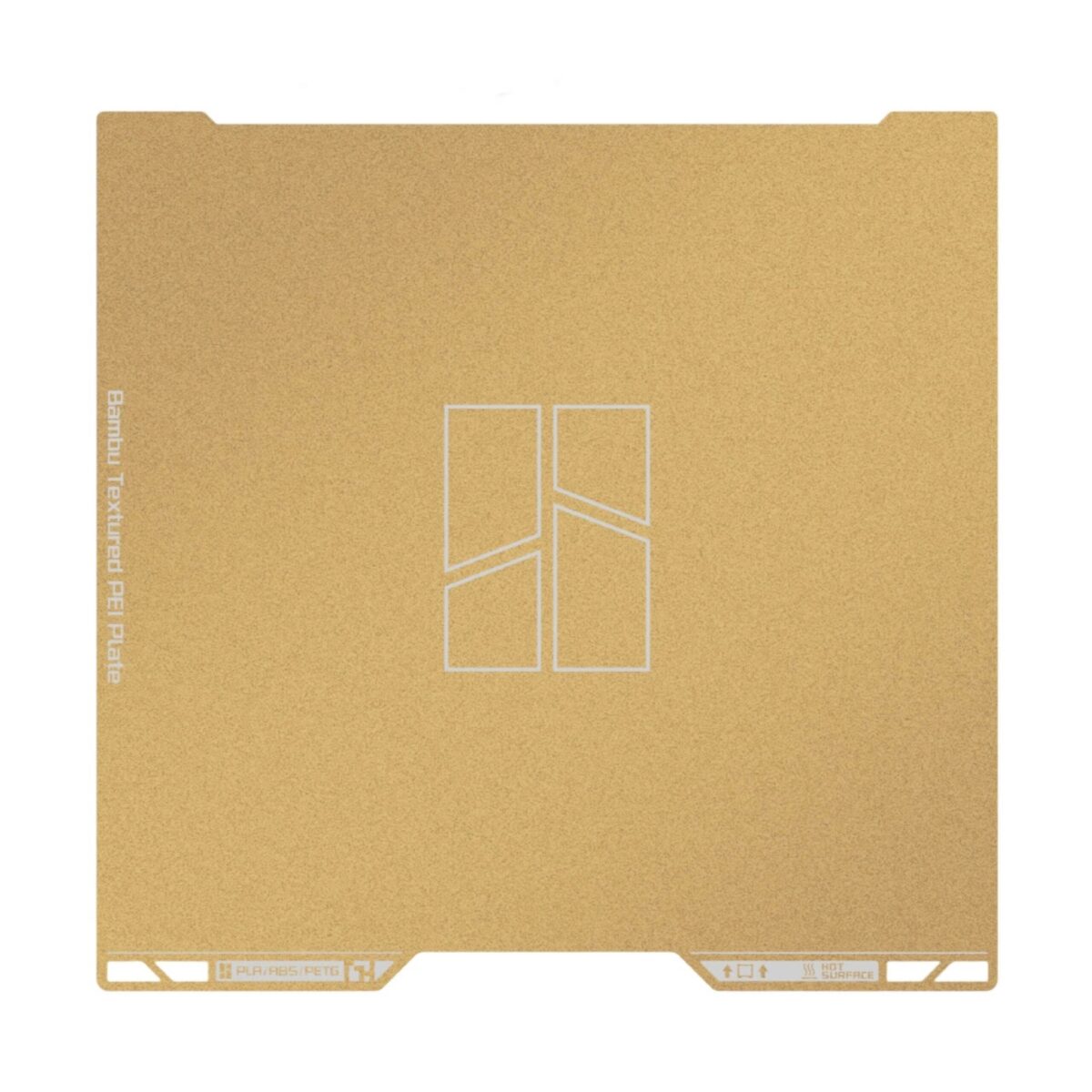 Bambu Lab Textured PEI Plate Gold – teksturowana podkładka PEI do drukarki 3D H2D i H2S